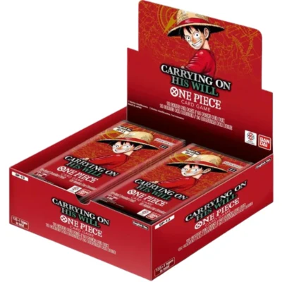 Buy One Piece TCG Carrying On His Will Op-13 Booster Box​. 24 packs with powerful cards, rare pulls, and stunning artwork for players & collectors.